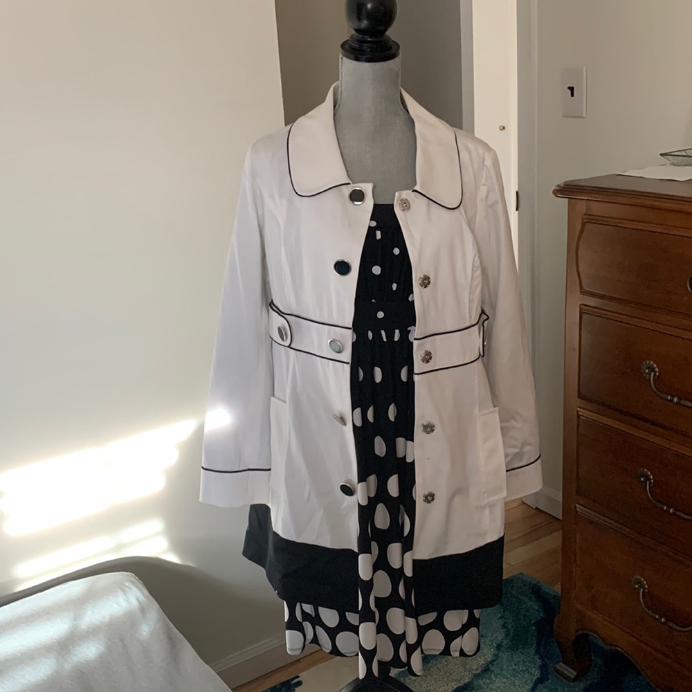 Apt. 9 black/white Ladies jacket